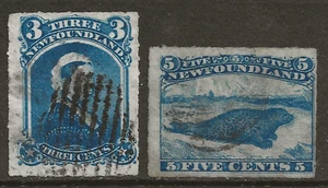 NEUFUNDLAND #39-40 gebraucht - gerulettete Ausgaben - Bild 1 von 2