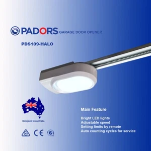 Sectional/Tilt Garage Door Opener PDS 109-Halo With 2 Remote, 2 yrs Warranty - Picture 1 of 8