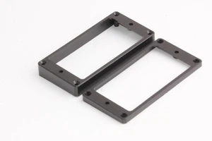 Juego de 2 anillos de montaje Humbucker CAB negros para guitarras Gibson® - Imagen 1 de 3