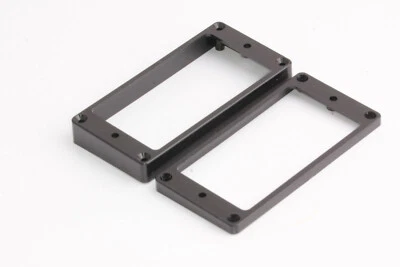 LUTHIERPARTSSUPPLY Juego de 2 anillos de montaje Humbucker CAB negros para guitarras Gibson®