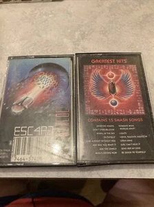 Journey ESCAPE And Greatest Hits Cassettes Steve Perry Original Lead Singer!! - Picture 1 of 3