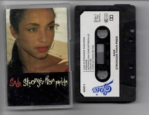 SADE - STRONGER THAN PRIDE - EPIC RECORDS - 1988 CASSETTE - USED #CA49 - Picture 1 of 2