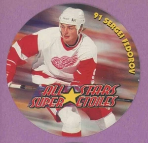 1994 94-95 KRAFT ALL STARS DISCS DETROIT RED WINGS SERGEI FEDOROV NNO - Picture 1 of 1