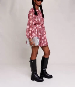 Maje Women's Dress Size 38 FR / M Loose Floral Dress MFPRO03079 - Picture 1 of 9