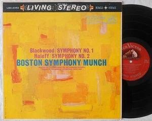 RCA Victor LSC-2352 lp BLACKWOOD/ HAIEFF Munch BSO stereo 1S/1S shaded dog 1959 - Picture 1 of 6