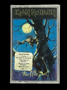 SEALED, Iron Maiden – Fear Of The Dark ET 48993, Audio Cassette, US, 1992 - Picture 1 of 6