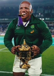 Rugby Union - Bongi Mbonambi - Signed A4 Photograph - South Africa - COA - Picture 1 of 1