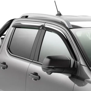 GENUINE VOLKSWAGEN AMAROK 2023 FRONT AND REAR WIND DEFLECTORS - Picture 1 of 3