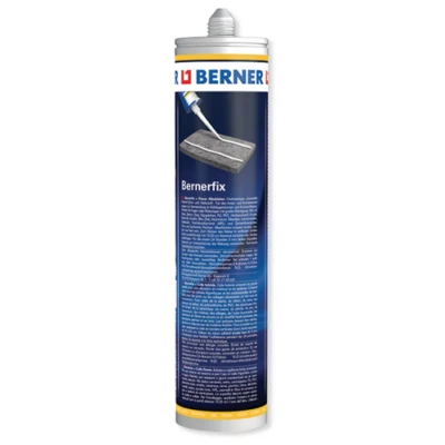 SIGILLANTE ADESIVO BERNERFIX MARRONE 290ML POLIMERICO - UV - BERNER