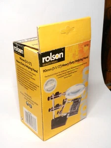 Rolson Tools Mano auxiliar de alta resistencia 90 mm para soldadura - Necesita clips de cocodrilo g2 - Imagen 1 de 13