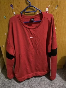 Nike Sweatshirt Red, White, And Black Size XL - Picture 1 of 7