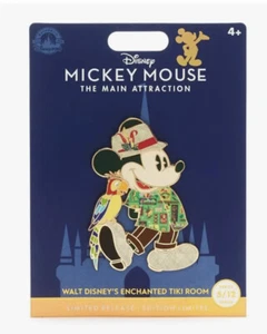 Disney Store Mickey Mouse the Main Attraction Enchanted Tiki Room Pin, 5 of 12 - Picture 1 of 2
