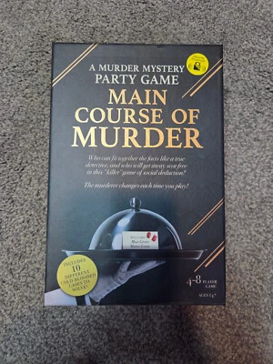 A Murder Mystery Party Game Main Course Of Murder - 4-8 Player Game (14+) - Image 1 of 2