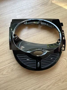 Verkleidung Armaturenbrett Blende Schwarz Luftdüse RENAULT TWINGO II - Bild 1 von 8