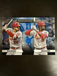 2023 Topps Series Update #TS-22 Arenado/Walker BLUE Time Spanning Tandems - Picture 1 of 2