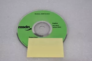 MICROSOFT MSDN FOR WINDOWS 2000 VERSIONS ENGLISH DISC 0013 PART NO. X06-11522 - Picture 1 of 3