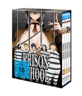 Prison School – Komplett-Set inkl. Sammelschuber - Blu-ray-Edition - Bild 1 von 4