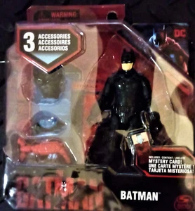 Figura de acción Spin Master THE BATMAN DC 4"" + 3 accesorios nueva - Imagen 1 de 2