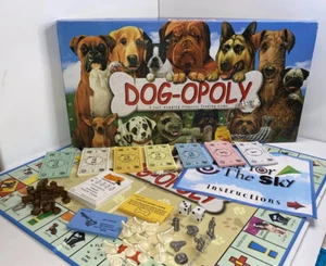 DOG-OPOLY Board Game - VG Condition 100% Complete - Late for the Sky Dog Lovers - Picture 1 of 12
