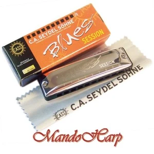 Seydel Harmonica - 10201 Blues Session (C) NEW - Picture 1 of 4