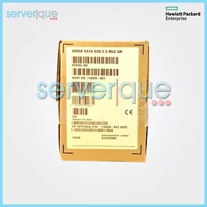 718329-B21 HP 400GB MLC SATA 6Gbps 2.5" Solid State Drive 691842-003 718686-001 - Picture 1 of 3