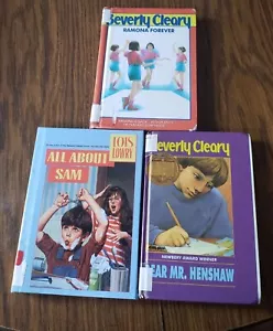 Collection of 3 Pre-Teen Drama Books Lois Lowry, Beverly Cleary - Picture 1 of 10