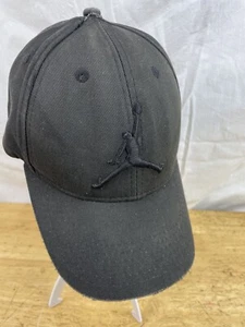Gorra de béisbol Nike Air Jordan para hombre talla única negra bordada Jump Man - Imagen 1 de 8
