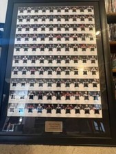 2007-08 Upper Deck The Cup - Framed Uncut Card sheet LIMITED LOGOS /10 MADE