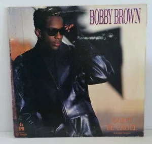 Bobby Brown - Don't Be Cruel - Record Album Single - Foto 1 di 1