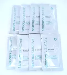 SERIOUS SKIN CARE Glycolic Gommage .34 oz Extreme Renewal Exfoliating Facial x 8 - Picture 1 of 3