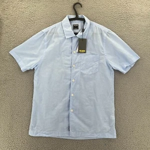 TODD SYNDER Short Sleeve Summerweight Favorite Shirt Blue Men's Small NWT - Picture 1 of 20