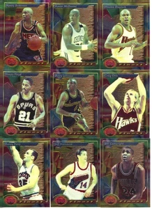 1993-94 Topps Finest NBA 90er Sammlung Vintage 15 Karten Worthy Hornacek - Bild 1 von 2