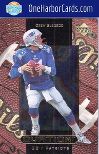 Upper Deck Ovation New England Patriots #33 1999 Drew Bledsoe - Imagen 1 de 2