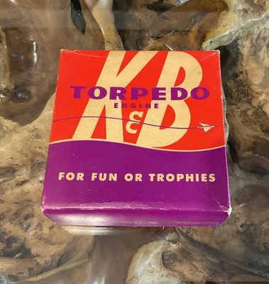 Vintage K & B Torpedo & Fury Engine Old Store Stock New - Image 1 of 2