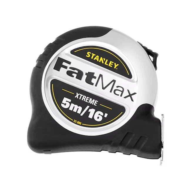 Stanley FatMax Pro Pocket Tape Measure 5m/16ft STA533886 - Image 1 of 1