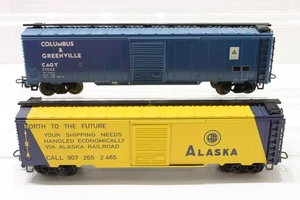 H0 Märklin US ged.Güterwagen Alaska Columbus Greenville AC Konvolut N107 - Picture 1 of 2