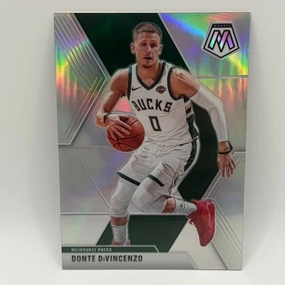 2019–20 Panini Mosaic серебряная призма Donte DiVincenzo No135 MIL - Изображение 1 из 2