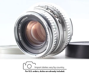 [MINT] Hasselblad Carl Zeiss Planar C 80mm f/2.8 Chrome Standard Lens From JAPAN - Picture 1 of 15