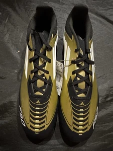 Adidas F50 League FG MG Messi Nero Oro Tacchetti Uomo Taglia 11 IG9274 - Foto 1 di 5