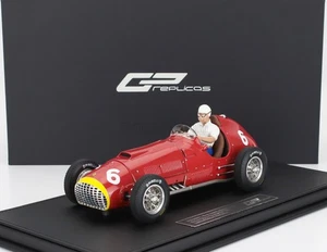 MODELLINO AUTO STATICO GP REPLICAS FERRARI F1 375 GONZALES SPANISH 1951 1/18 - Foto 1 di 10