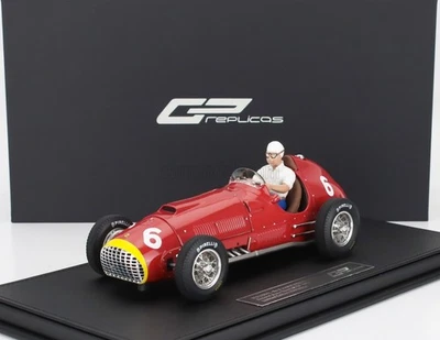 MODELLINO AUTO STATICO GP REPLICAS FERRARI F1 375 GONZALES SPANISH 1951 1/18 - Immagine 1 di 4