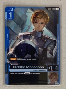 Riddhe Marcenas - GD01-089 C - Gundam Card Game GD01 Newtype Rising - Picture 1 of 1