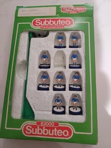 Rare 63000 Subbuteo LW team 643 Everton Team Players league champions 1987 - Picture 1 of 1