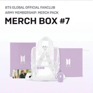 BTS MERCH BOX #7 Set Completo Esclusivo Fanclub Ufficiale Weverse Limited  - Foto 1 di 2