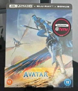 🎬Avatar: The Way of Water4k Steelbook Limited Edition, hmv Exclusive,freepost📬 - Picture 1 of 3