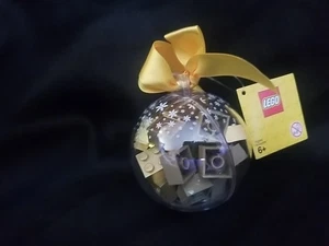 Lego Season 853345 Weihnachtskugel Goldsteine Ornament-ZURÜCKGENOMMEN - Bild 1 von 4