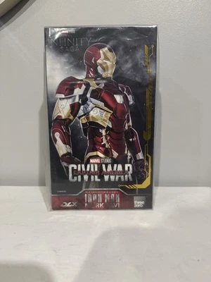 Threezero Captain America Civil War Iron Man Mark 46 DLX 1/12 Figure In Stock - Image 1 of 4