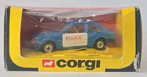 CORGI TOYS VINTAGE DIECAST FORD ESCORT POLICE CAR UNCOMMON 297 - Picture 1 of 4