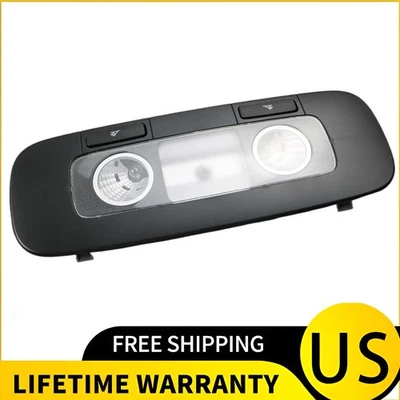 Luz de lectura domo negra apta para Volkswagen Passat 2006 2007 2008-2011 Foto 1 de 4