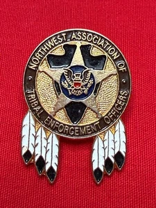 Northwest Association of Tribal Enforcement Officers Anstecknadel Hutnadel J - Bild 1 von 3
